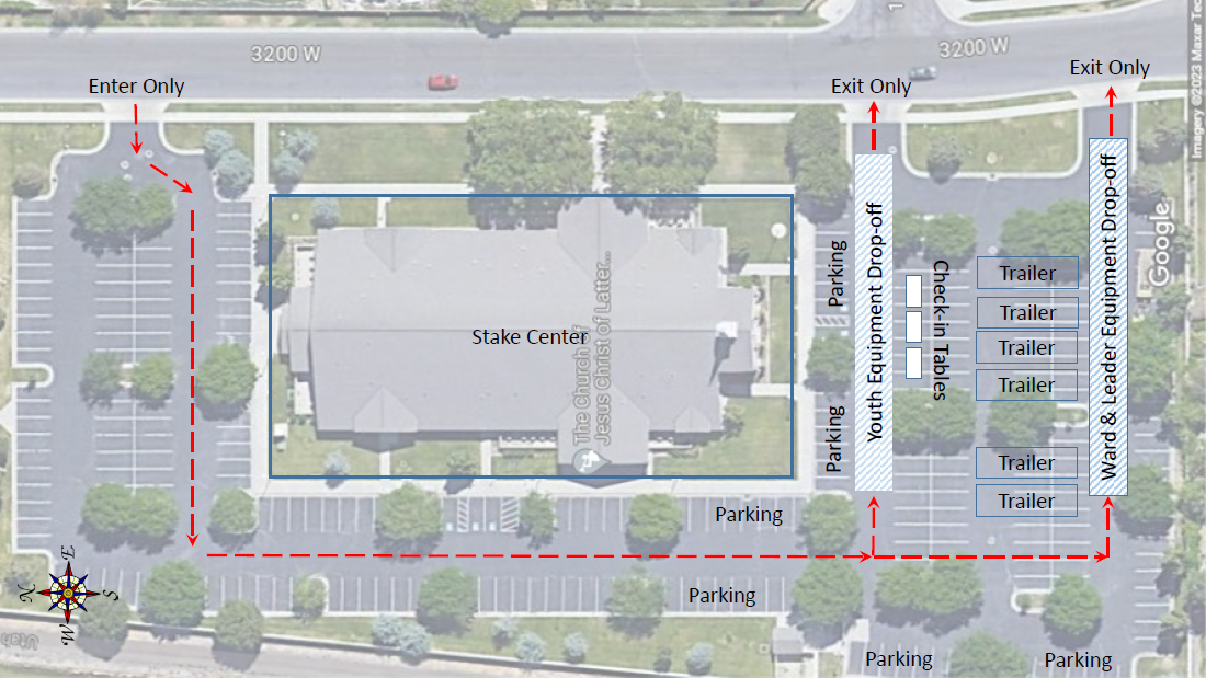 Drop-off map
